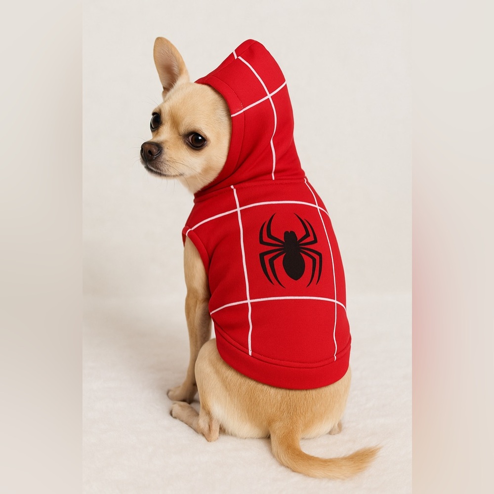 🐾🦴Comics for Pets Spiderman  Dog Costume – Let Your Pup Save the Day🐾!🦴